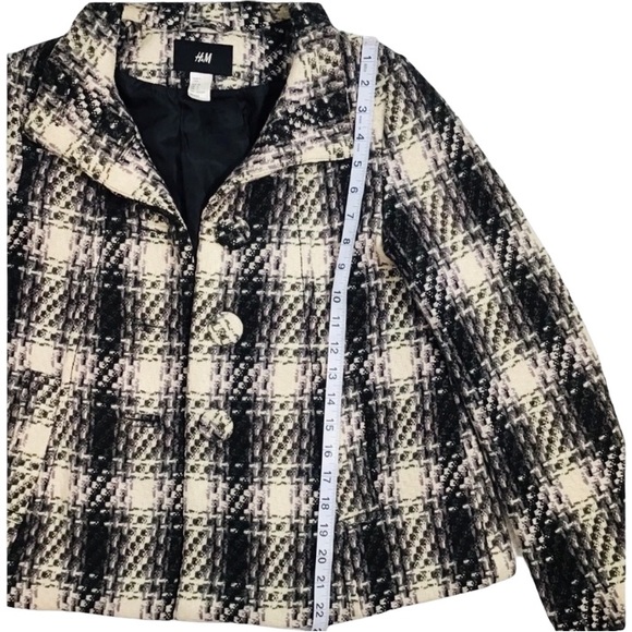 H&M - Wool & Nylon Blend Pea Coat - 6 - Picture 7 of 14